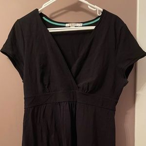 Boden black jersey dress in great condition